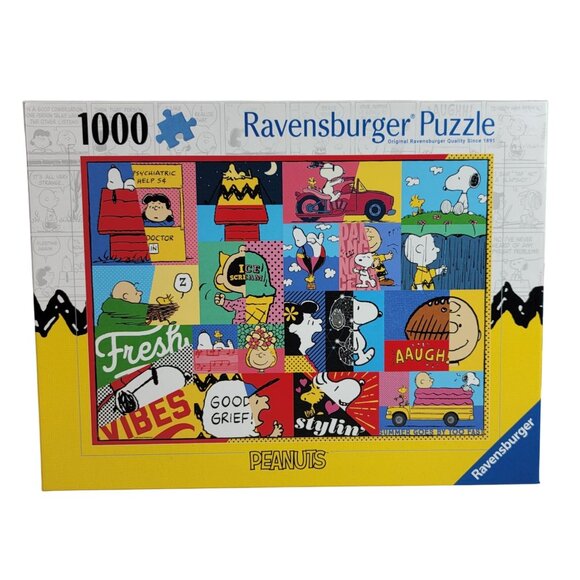 Ravensburger Peanuts Puzzle 1000 Pieces Peanuts Moments Jigsaw #00750 2023 NEW - Picture 1 of 10
